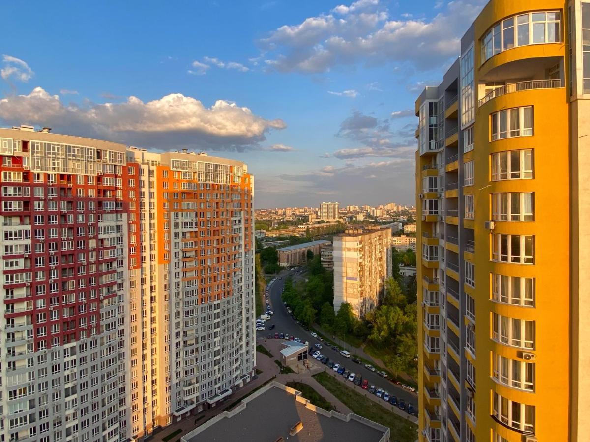 Затишна І Тепла Квартира, Метро Лівобережна, Мвц, Інститут Серця Kiev Eksteriør billede